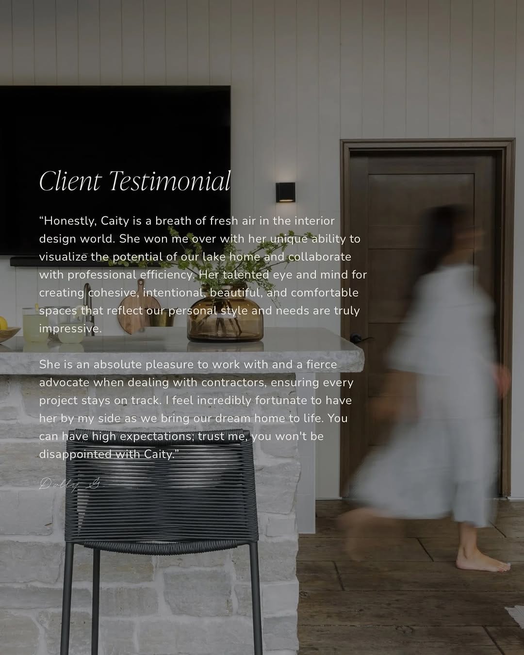 Post 6 by Caity Smithson | Michigan Interior Designer on Instagram (image)