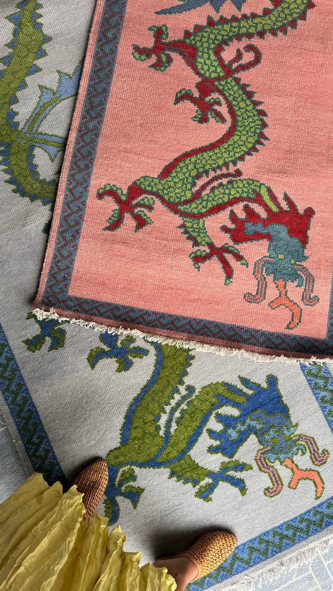 Post 1 by Kes Collections Rugs on Instagram (video)
