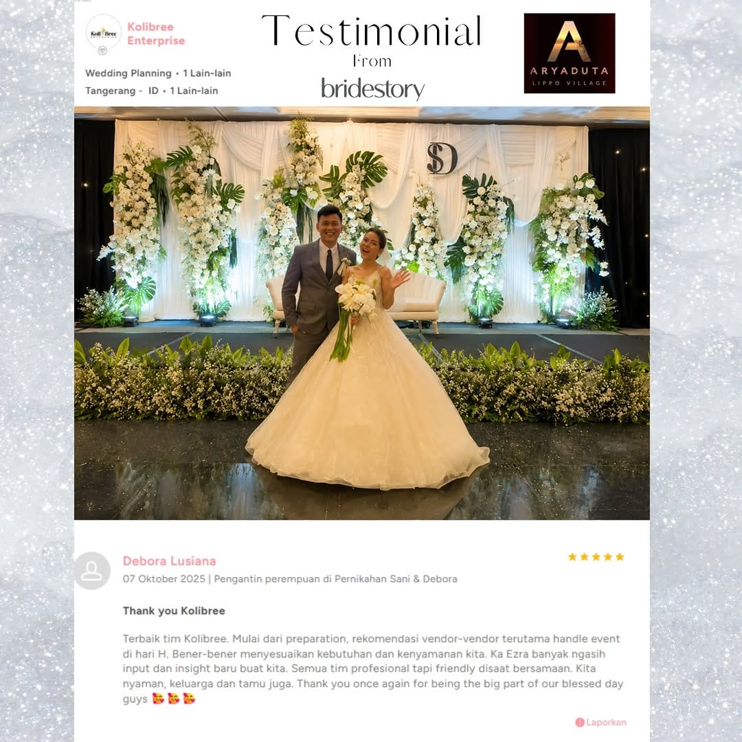 Post 7 by Wedding Organizer & Planner Jabodetabek on Instagram (image)