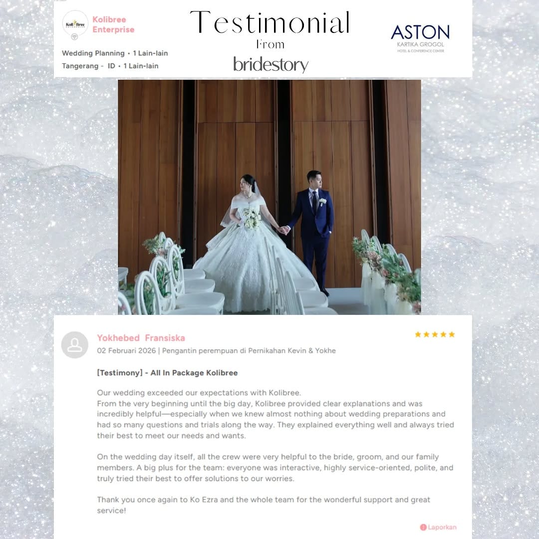 Post 5 by Wedding Organizer & Planner Jabodetabek on Instagram (image)