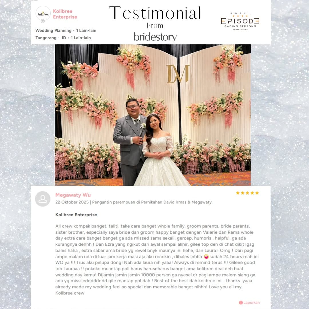 Post 9 by Wedding Organizer & Planner Jabodetabek on Instagram (image)