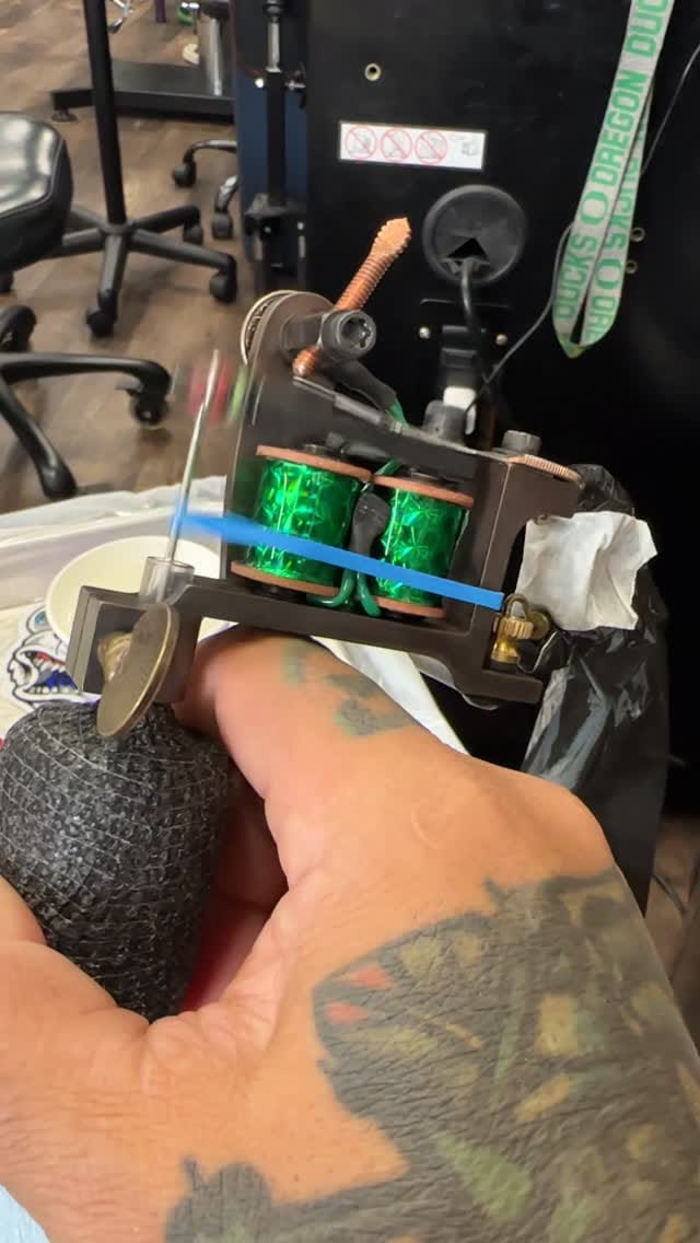 Post 4 by Brandon Kahale Tattoo Artist on Instagram (video)
