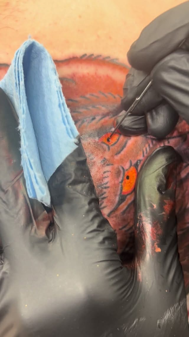 Post 8 by Brandon Kahale Tattoo Artist on Instagram (video)
