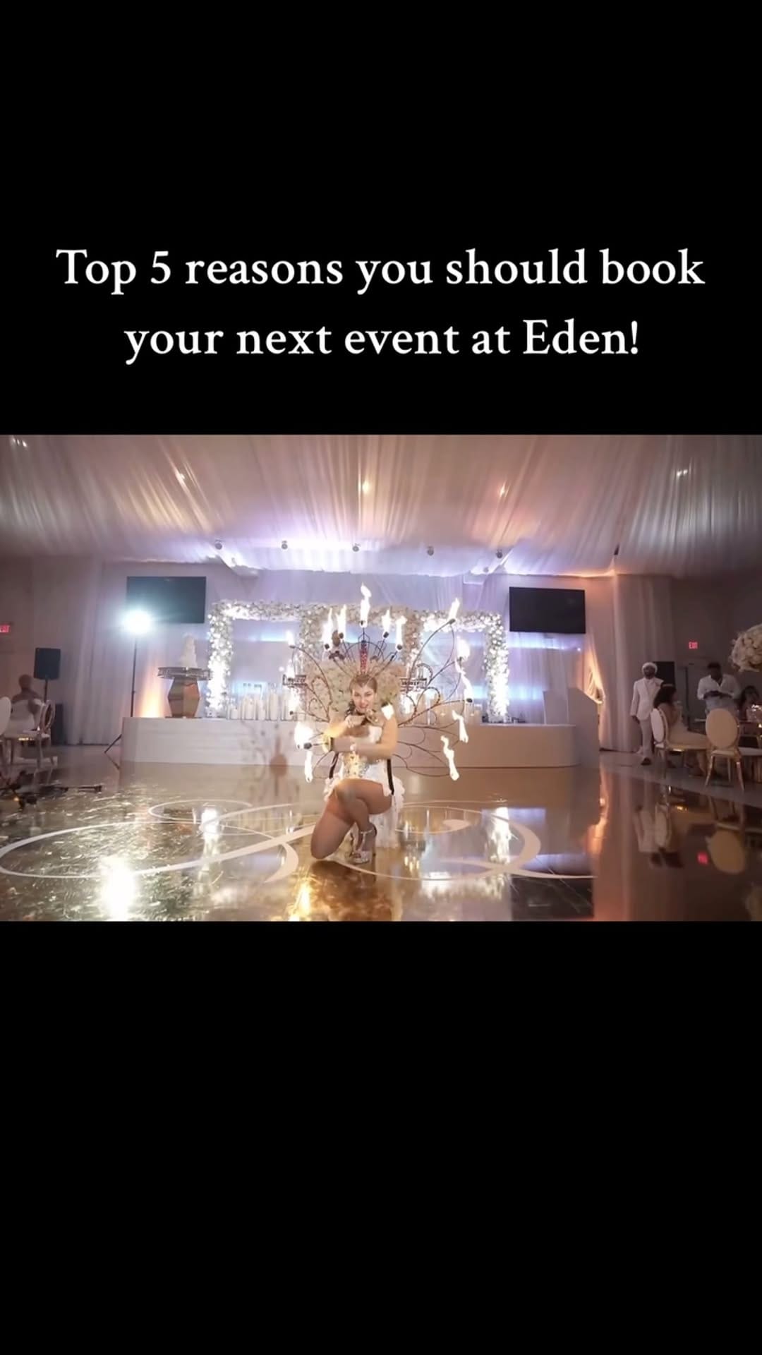 Post 9 by Eden Regal Ballroom | Kosher Weddings & Catering on Instagram (video)