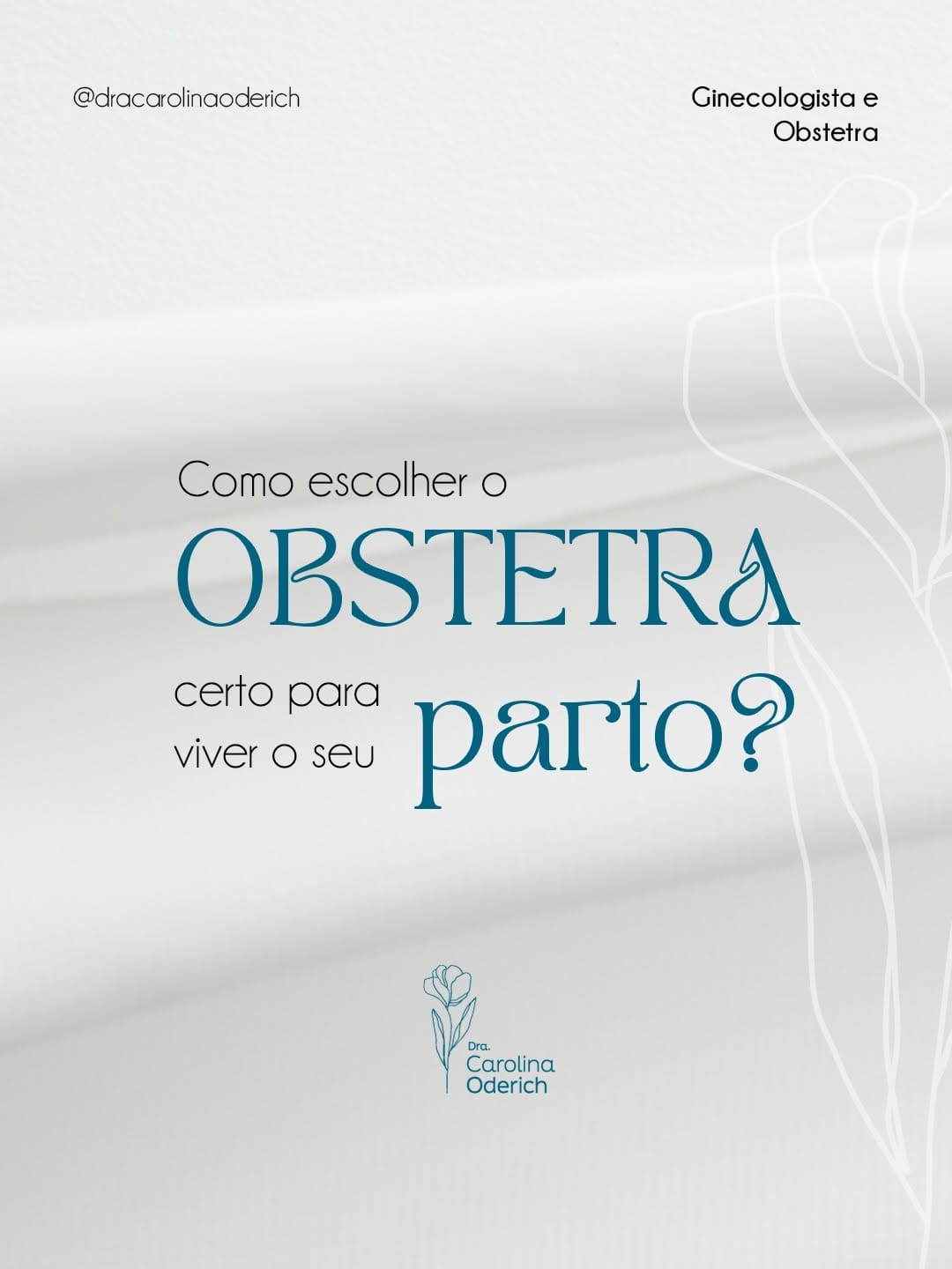 Post 3 by Dra Carolina Oderich | CRM PR 32988 RQE 17901 on Instagram (carousel)
