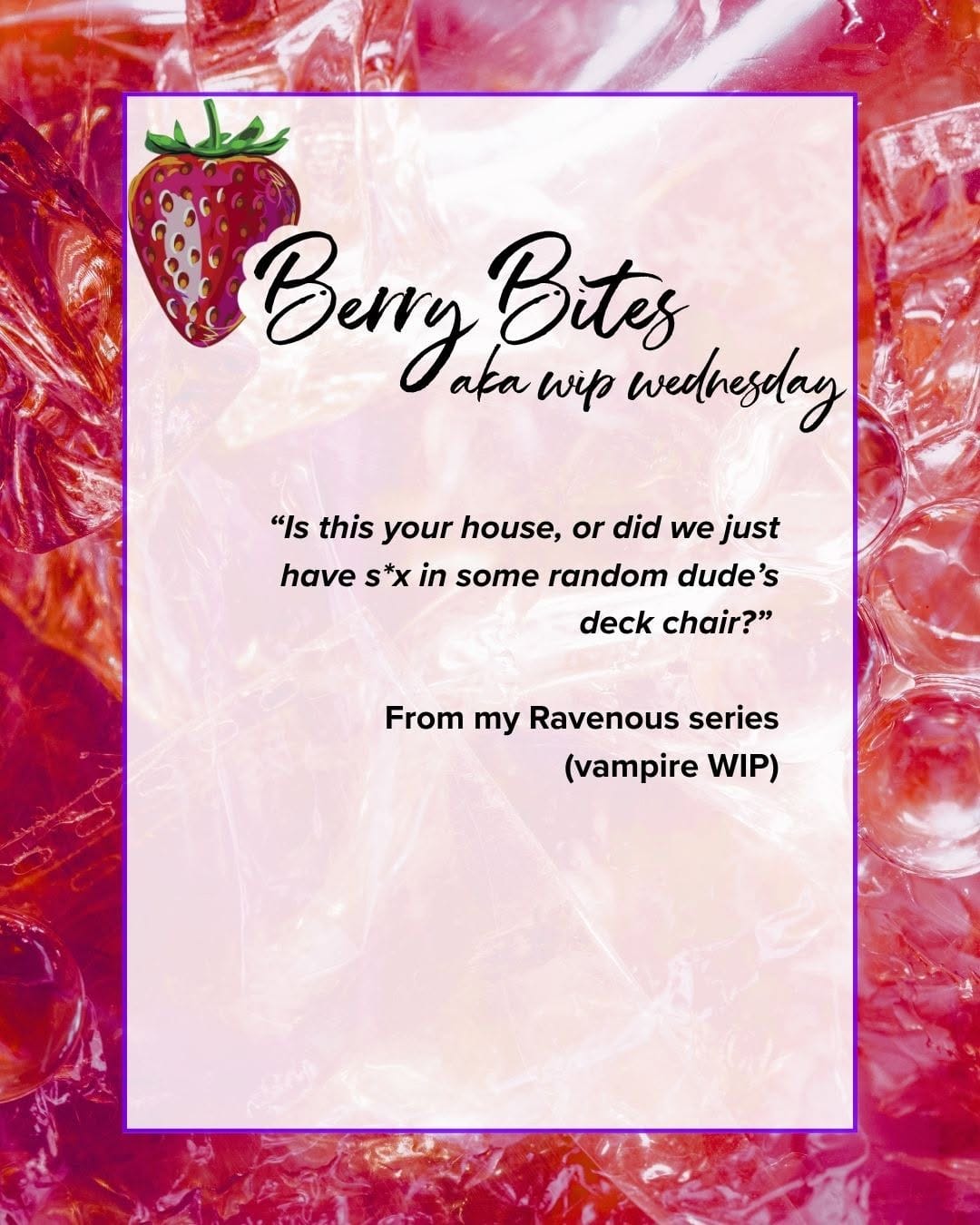 Post 10 by Christina Berry 🍓💋💜 on Instagram (image)