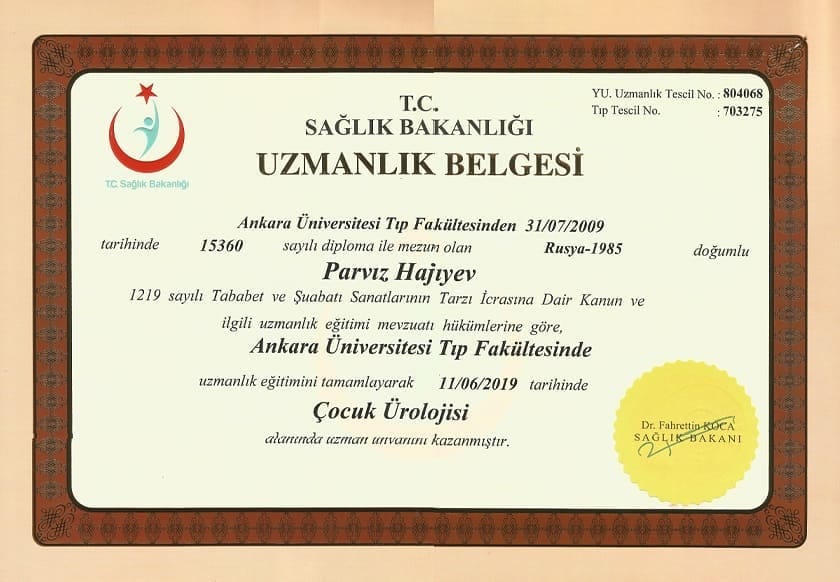 Post 10 by Uzm. Dr. Pərviz Hacıyev - Uşaq Uroloqu on Instagram (carousel)