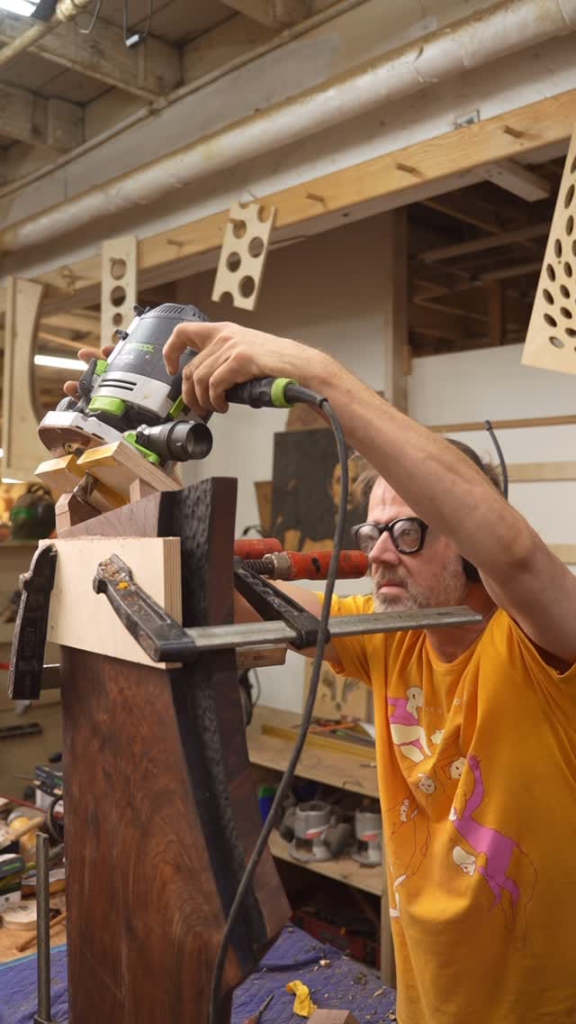 Post 3 by Erik Needham Woodworks on Instagram (video)