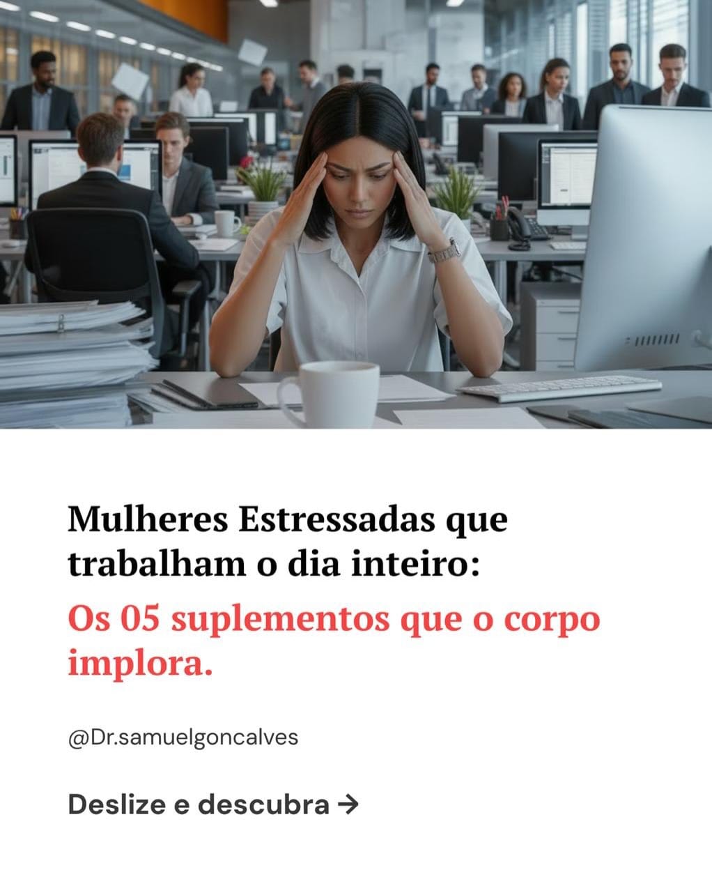 Post 2 by Dr Samuel Gonçalves | Médico & Mentor de Empresários de Elite on Instagram (carousel)