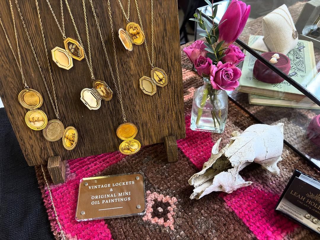 Post 5 by Leah Hollrock Fine Art & Jewelry on Instagram (carousel)