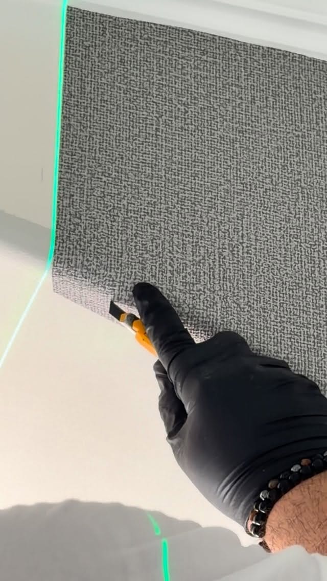 Post 9 by D&L wall design Wallpaper installers  786-389-3914 on Instagram (video)