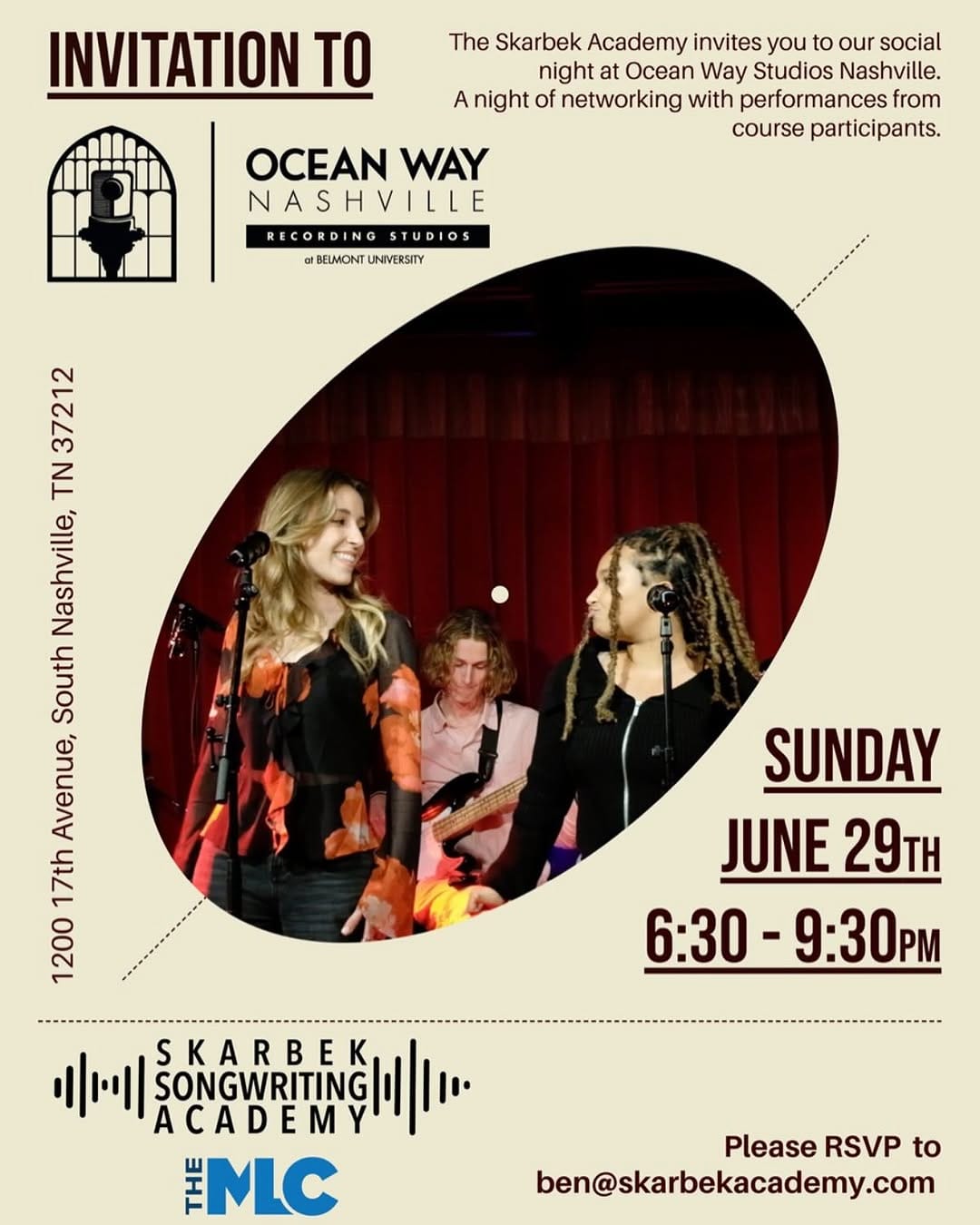 Post 6 by Ocean Way Nashville on Instagram (image)