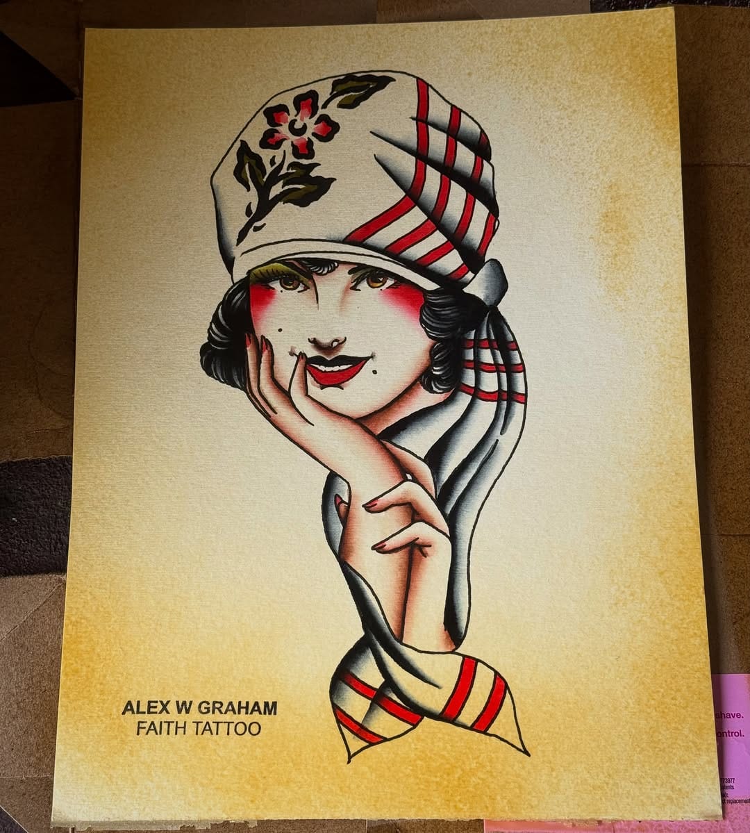 Post 1 by Alex W Graham / tattoo artist on Instagram (image)