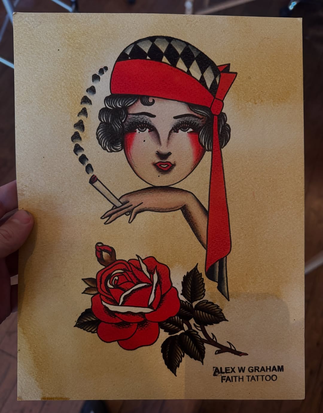 Post 2 by Alex W Graham / tattoo artist on Instagram (image)
