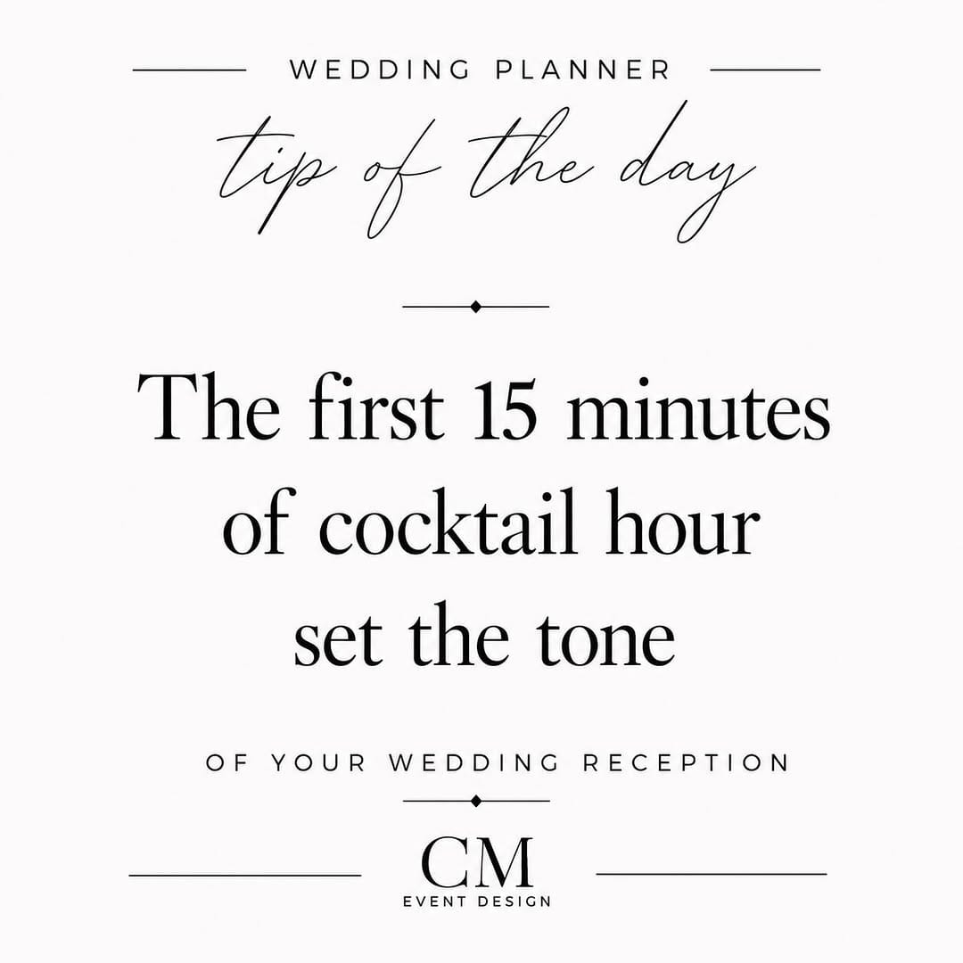 Post 1 by CM Event Design on Instagram (carousel)