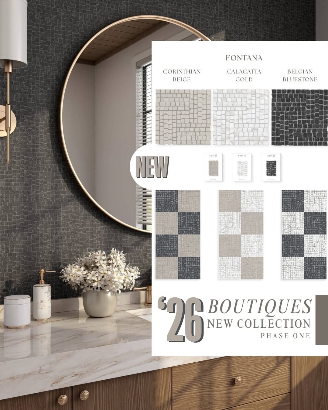Post 8 by Dulcet Tile Inc. | Premium Marble Mosaics & Tiles on Instagram (carousel)