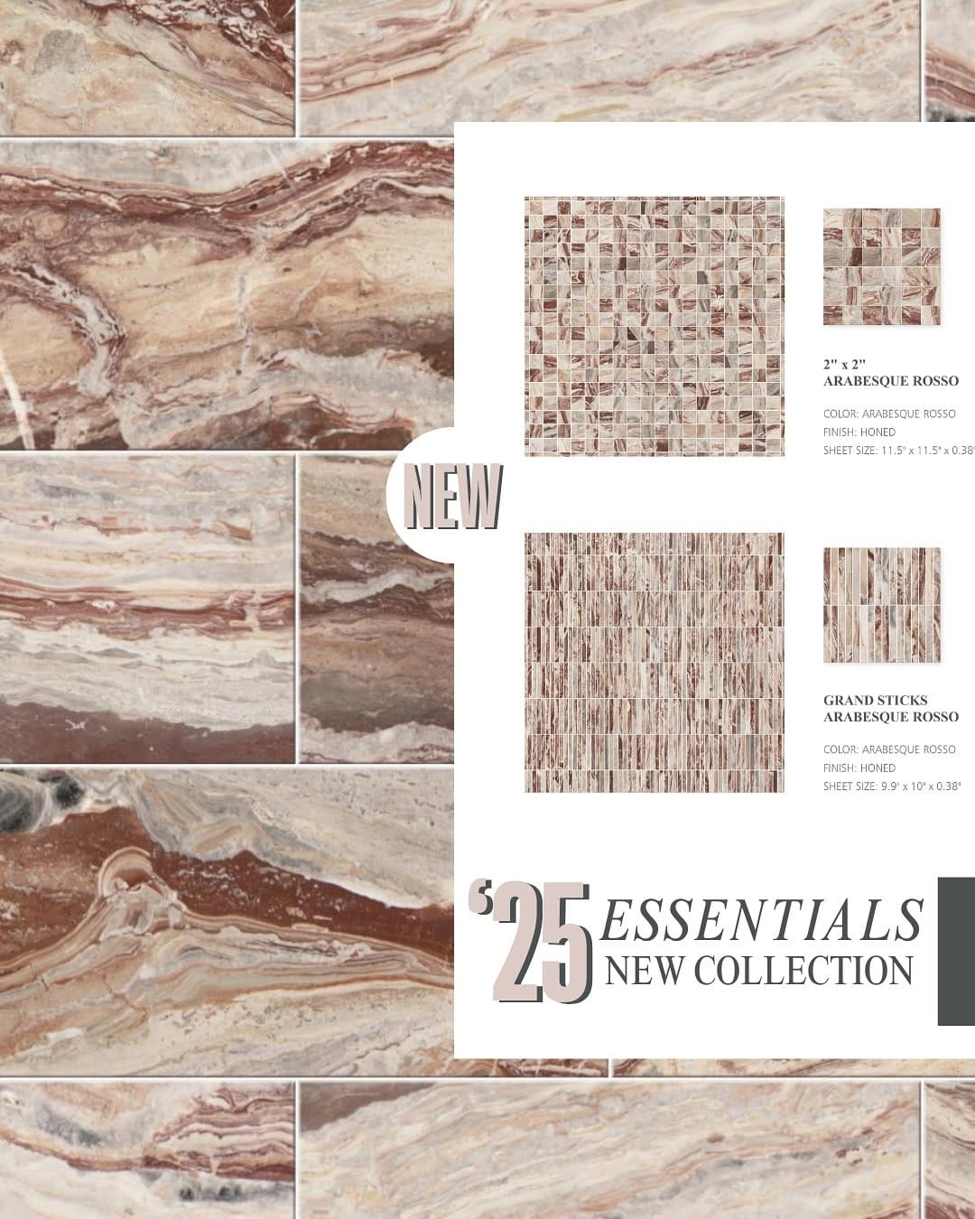Post 9 by Dulcet Tile Inc. | Premium Marble Mosaics & Tiles on Instagram (carousel)