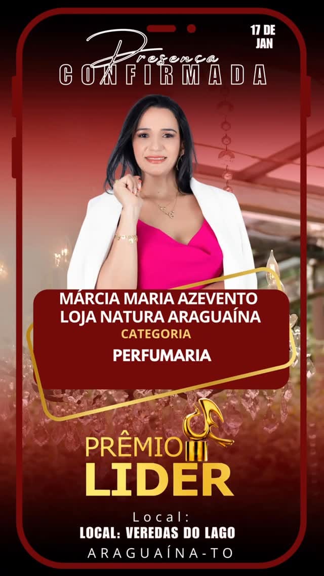 Post 9 by Natura Araguaína - Espaço da Márcia on Instagram (video)