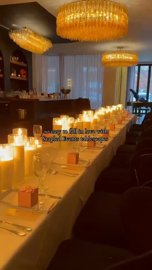 Post 3 by Stapled Events | Event Planning on Instagram (video)