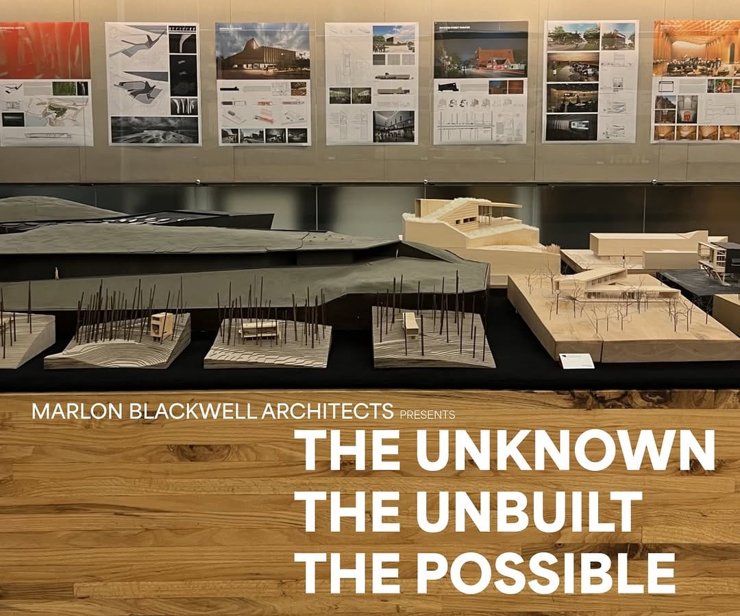 Post 9 by MARLON BLACKWELL ARCHITECTS on Instagram (carousel)