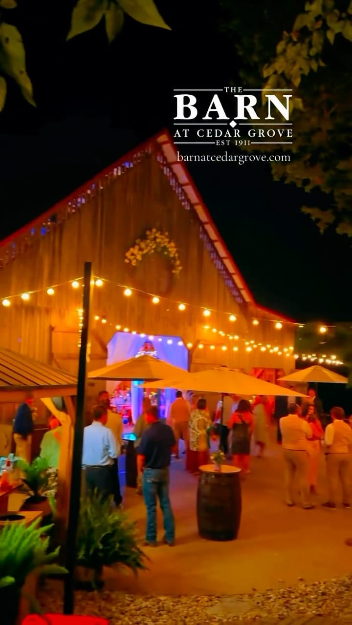 Post 4 by The Barn at Cedar Grove | Kentucky Wedding Venue on Instagram (video)