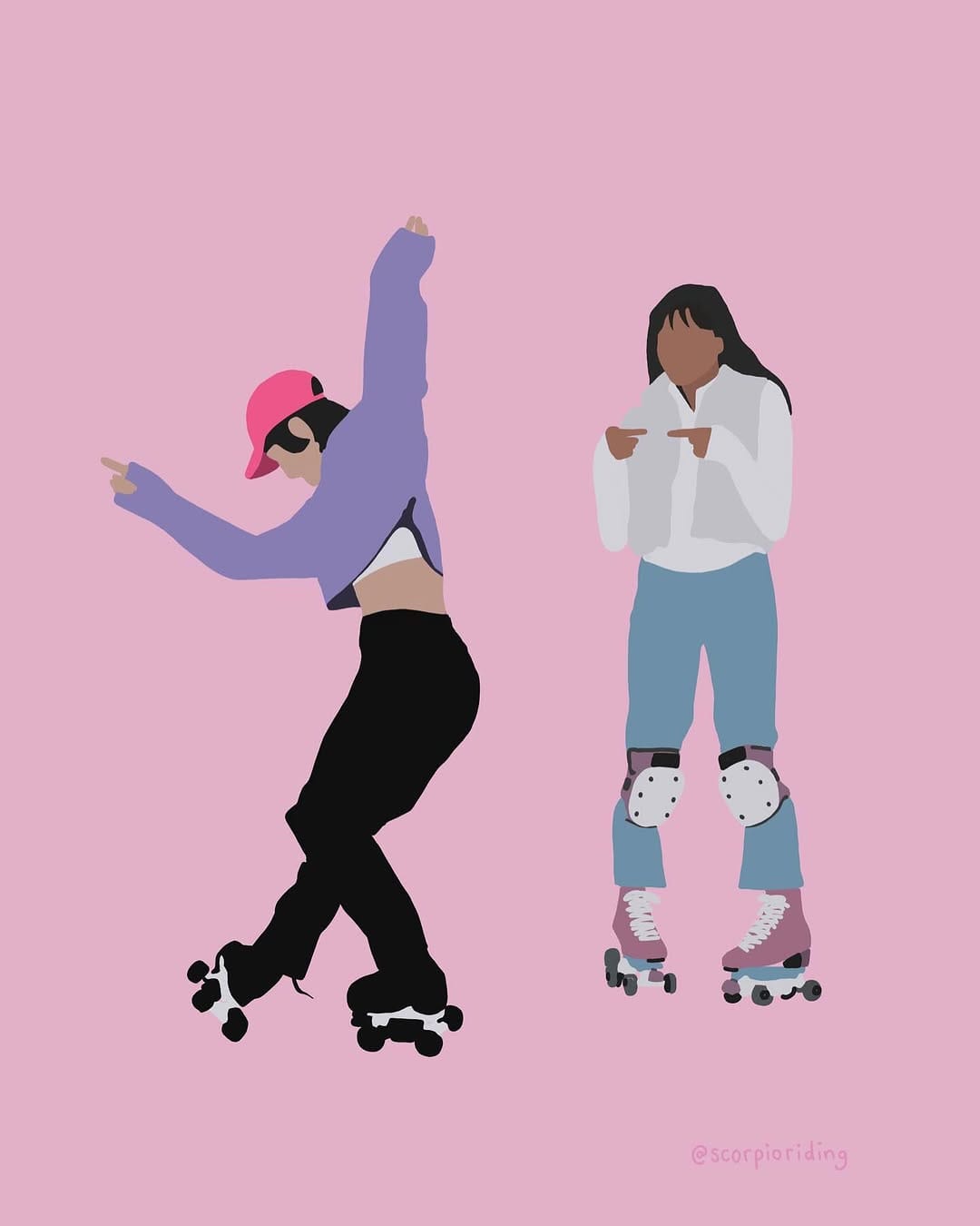Post 6 by Breanna • Rollerskater on Instagram (carousel)