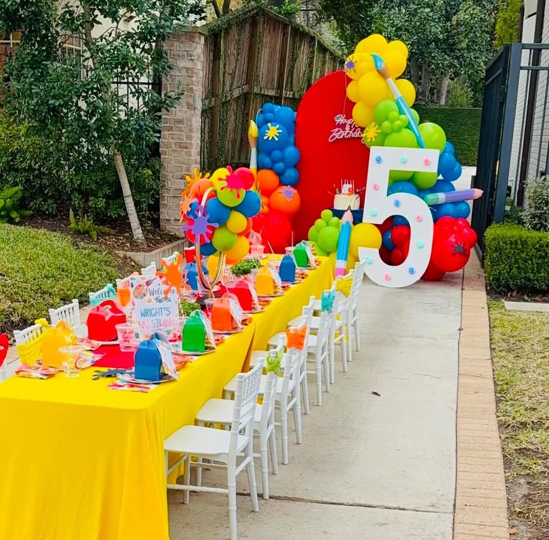 Post 9 by 🎉🩵 Little Lavish Party - Houston Kids Birthday Party + Balloons on Instagram (carousel)
