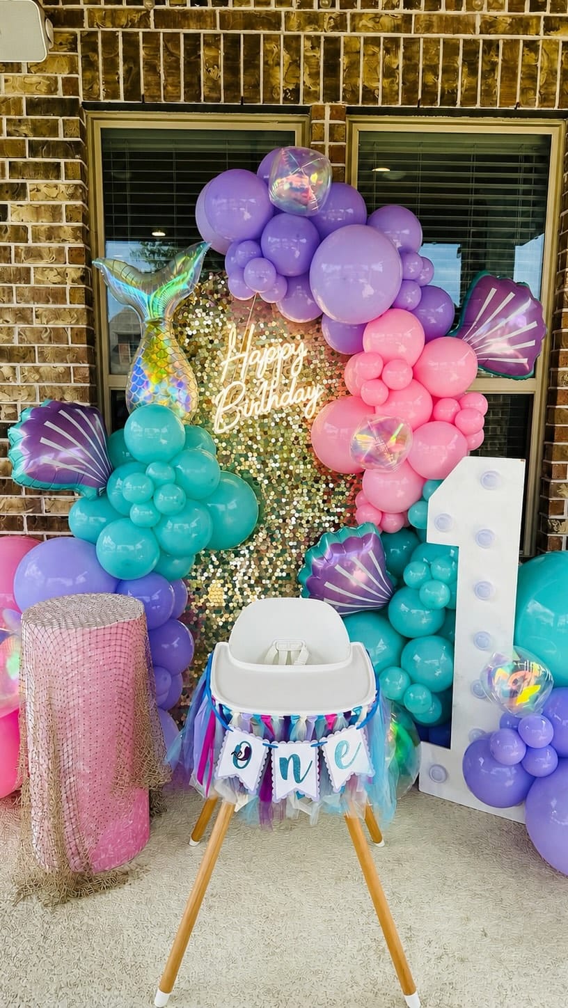 Post 6 by 🎉🩵 Little Lavish Party - Houston Kids Birthday Party + Balloons on Instagram (video)