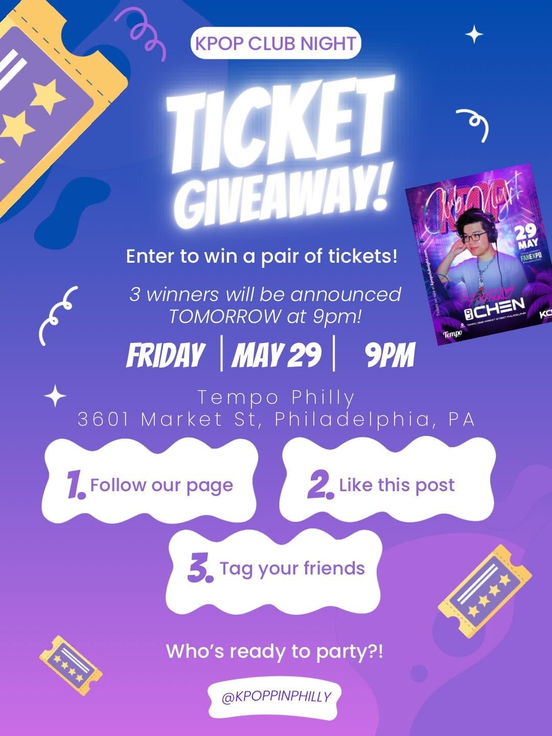 Post 5 by Kpop Club Night on Instagram (carousel)