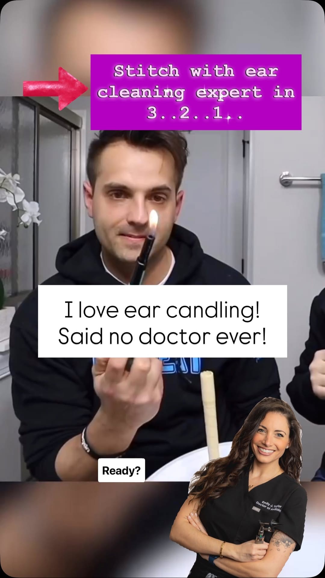Post 6 by Dr. Emily Taylor (aka Dr. Earwax) on Instagram (video)