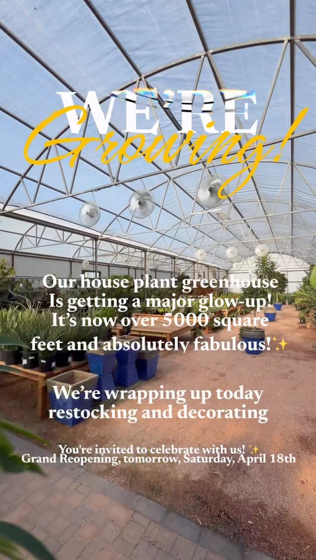 Post 9 by Desert Horizon Nursery on Instagram (video)