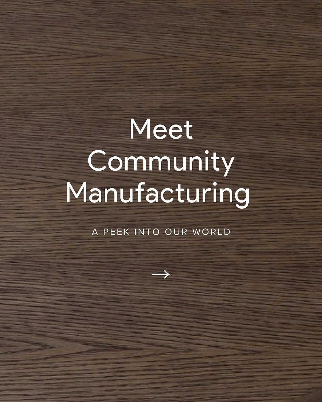 Post 10 by Community MFG. on Instagram (carousel)