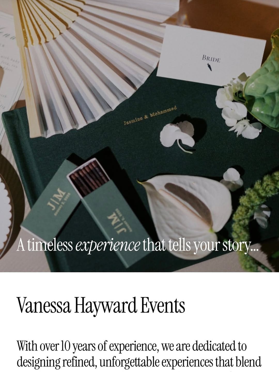 Post 3 by Vanessa Hayward - Wedding Planner and Designer on Instagram (carousel)