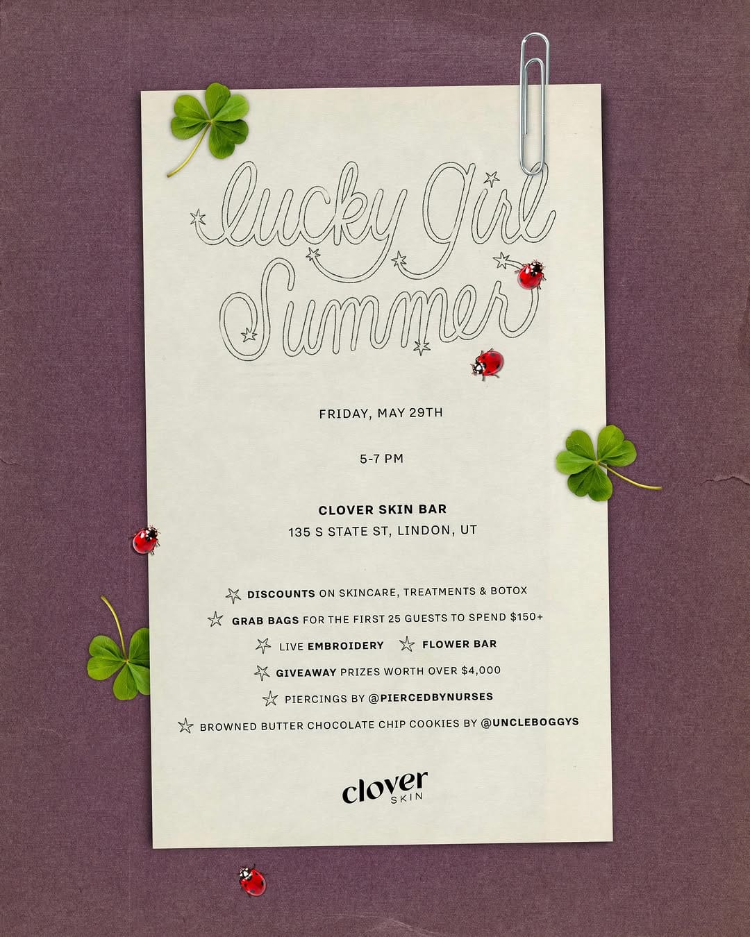 Post 7 by Clover Skin Bar | UTAH MED SPA on Instagram (image)
