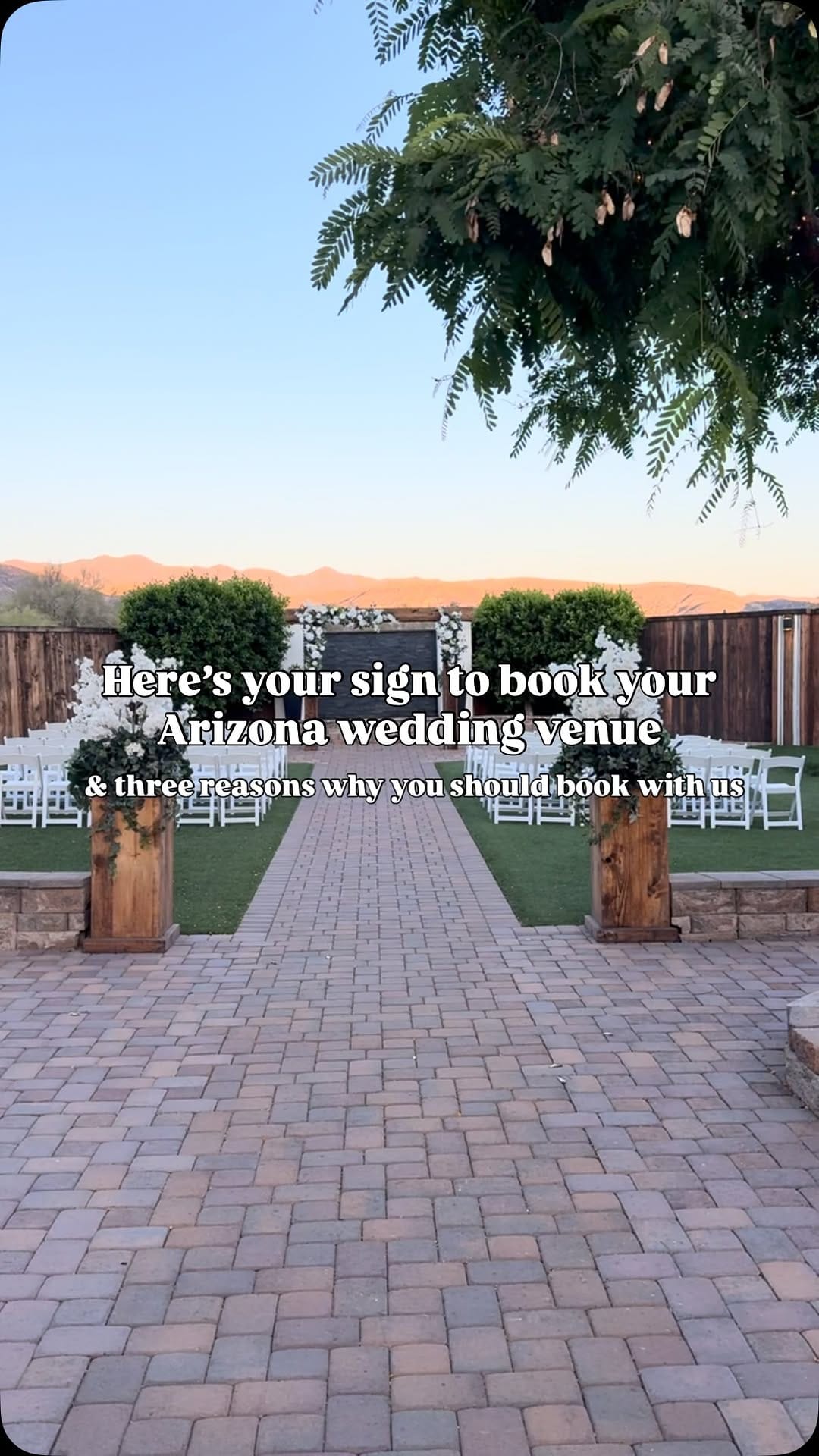 Post 5 by The Venue At Chilleens- Arizonas All Inclusive Wedding Venue on Instagram (video)