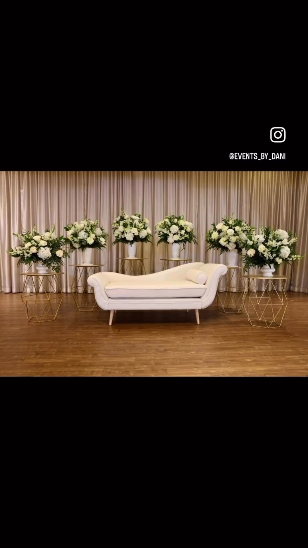 Post 7 by Events by Dani on Instagram (video)