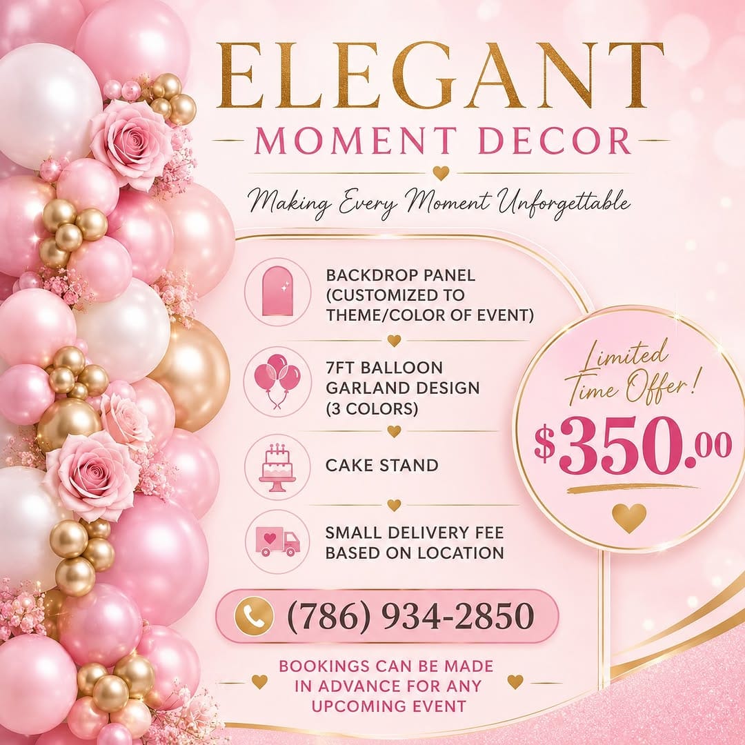 Post 1 by Elegant Moment Event Decorations + Party Rental Miami on Instagram (carousel)