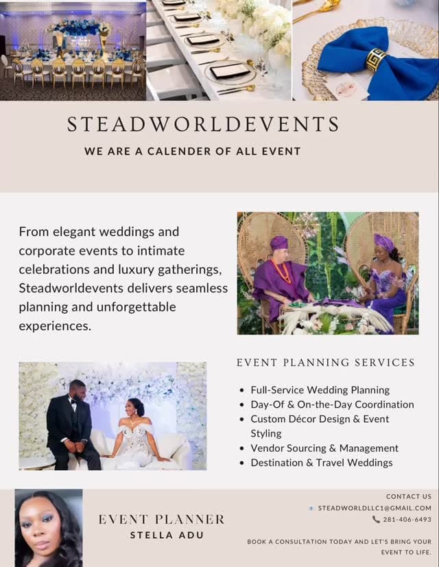Post 5 by Stella| Texas Luxury Wedding /Event planner on Instagram (video)