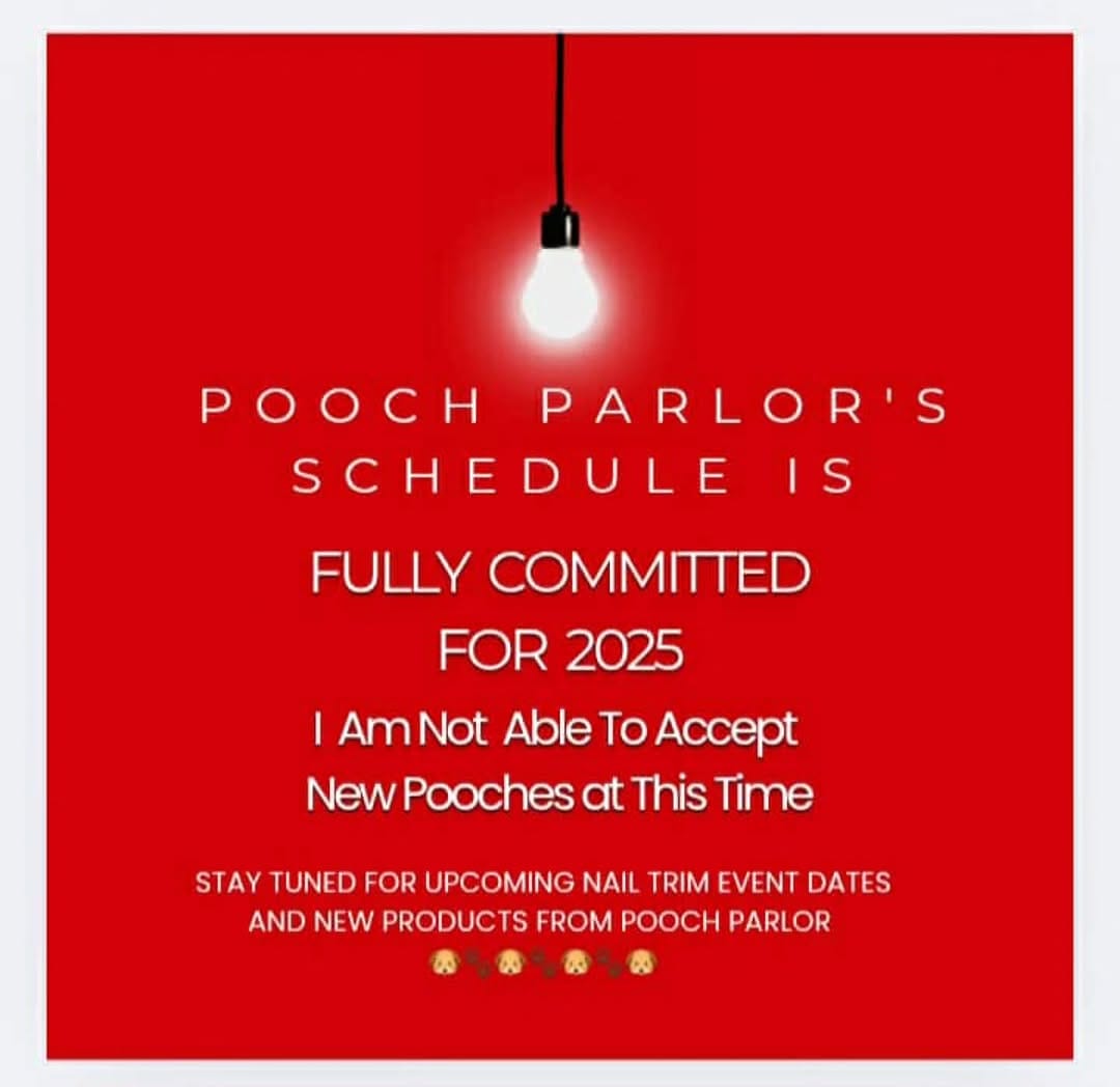 Post 9 by Pooch Parlor Grooming Salon on Instagram (image)
