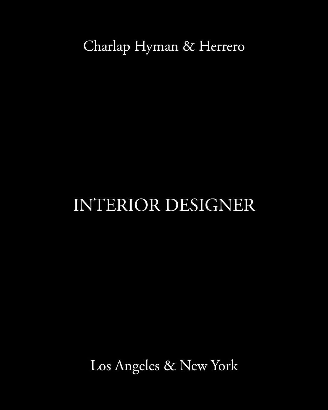 Post 7 by Charlap Hyman & Herrero on Instagram (carousel)