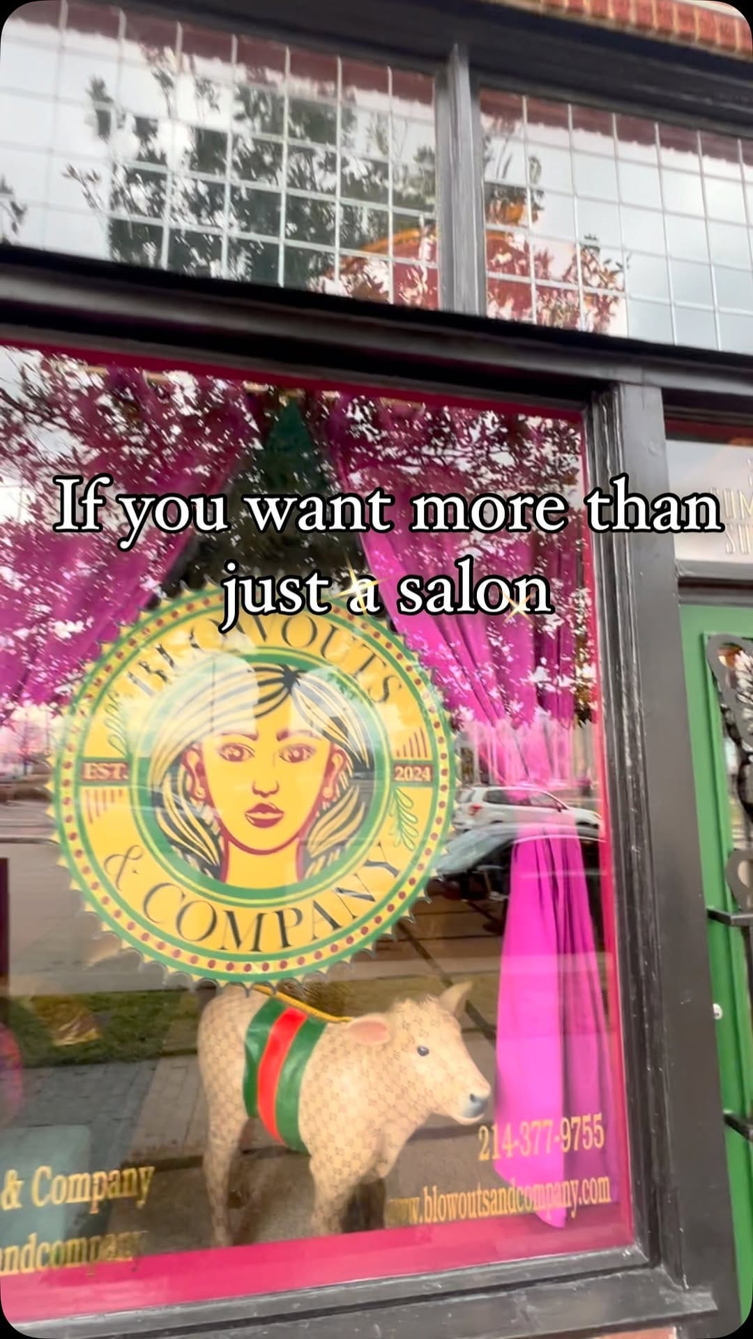 Post 10 by Blowouts & Company on Instagram (video)