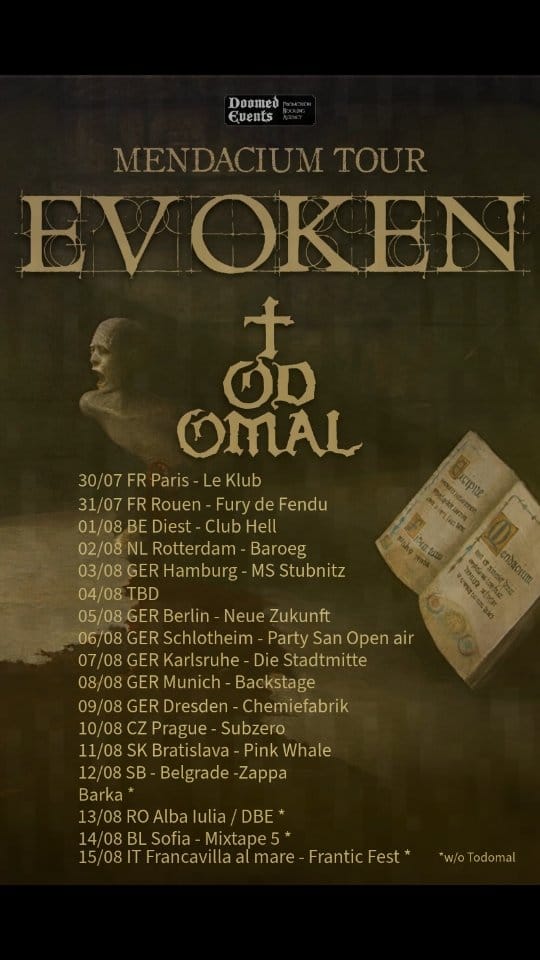 Post 3 by EVOKEN DOOM (OFFICIAL) on Instagram (video)