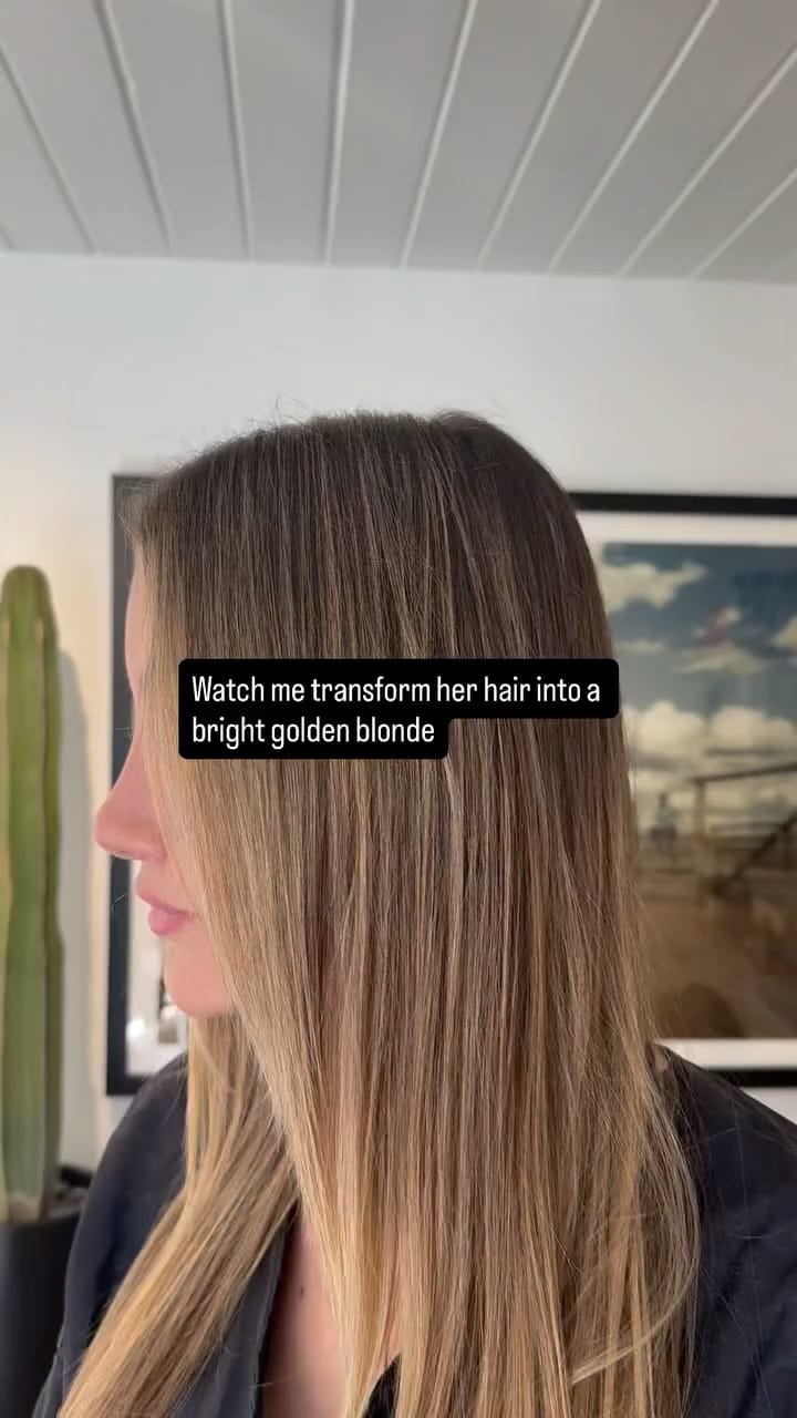 Post 6 by SANFRANCISCO•WALNUTCREEK•BLONDE SPECIALIST on Instagram (video)