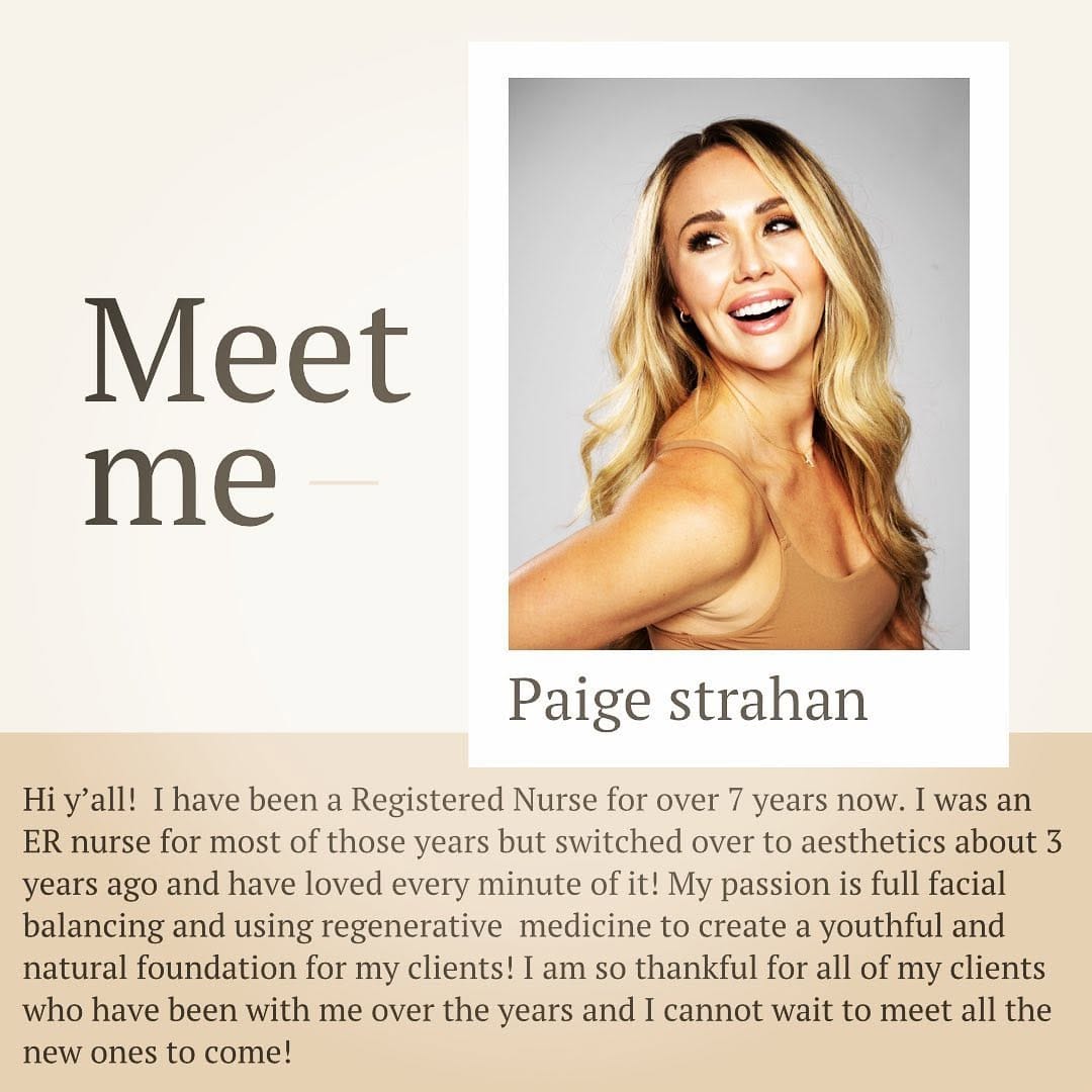 Post 10 by Paige Strahan, RN- DALLAS INJECTOR on Instagram (image)