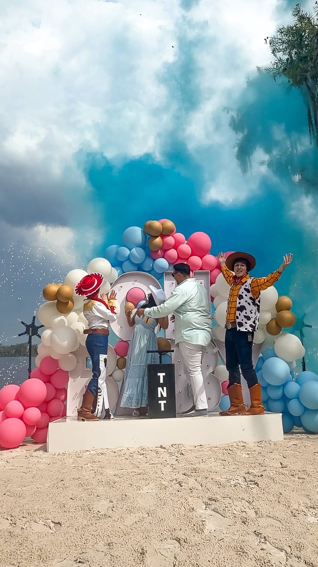 Post 1 by Gender Reveal Miami on Instagram (video)