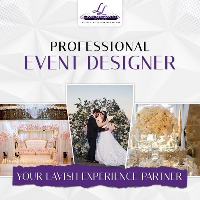 Post 10 by Live N Lavish Events on Instagram (image)