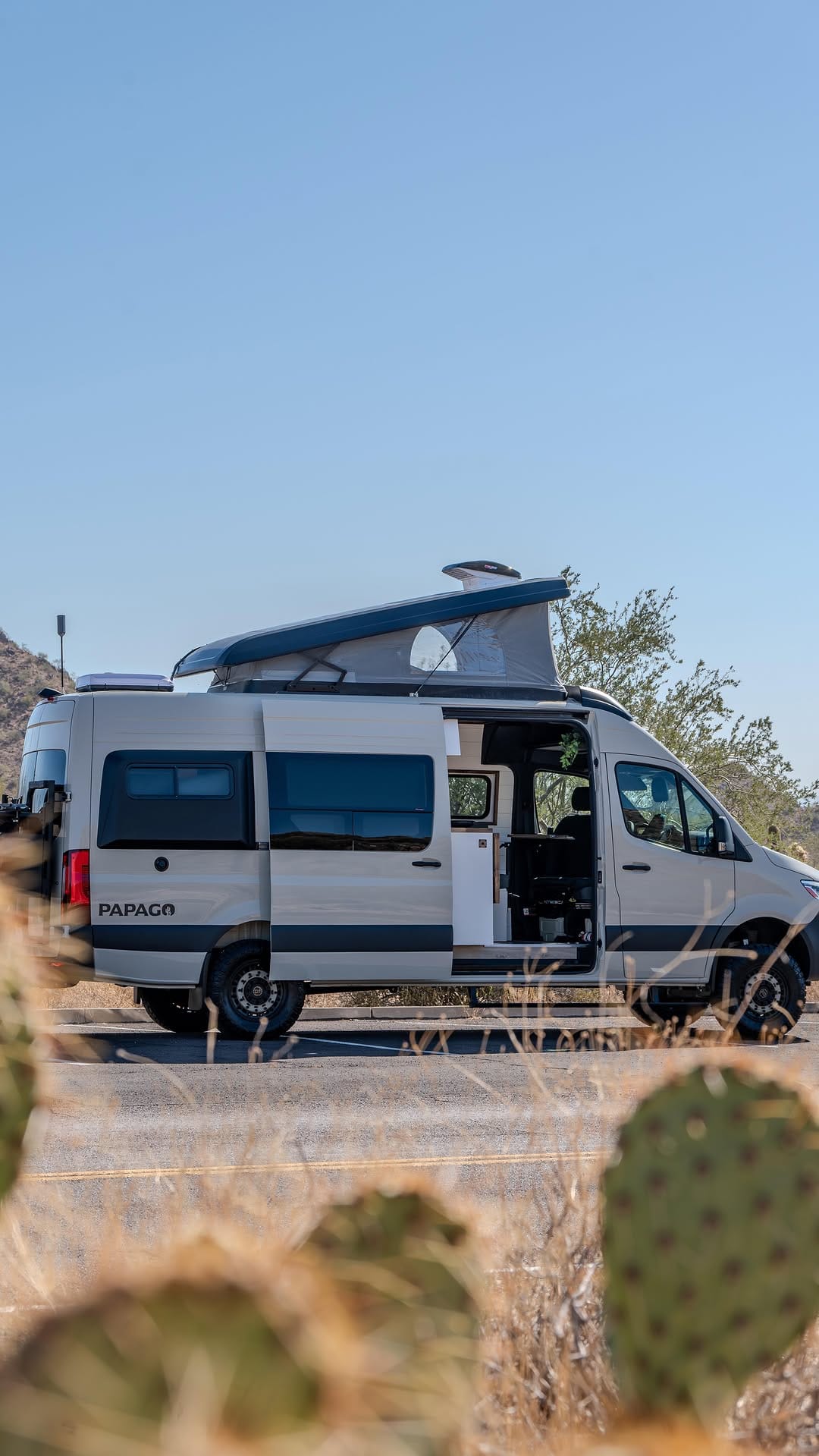Post 9 by Papago Vans - Custom Adventure Van Builder in Mesa, AZ on Instagram (video)