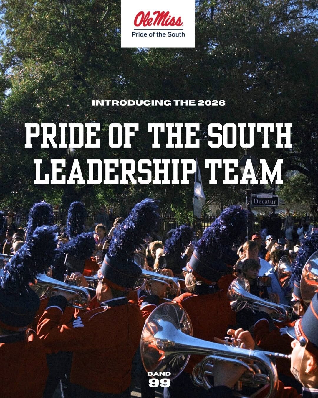 Post 8 by Ole Miss Bands on Instagram (carousel)