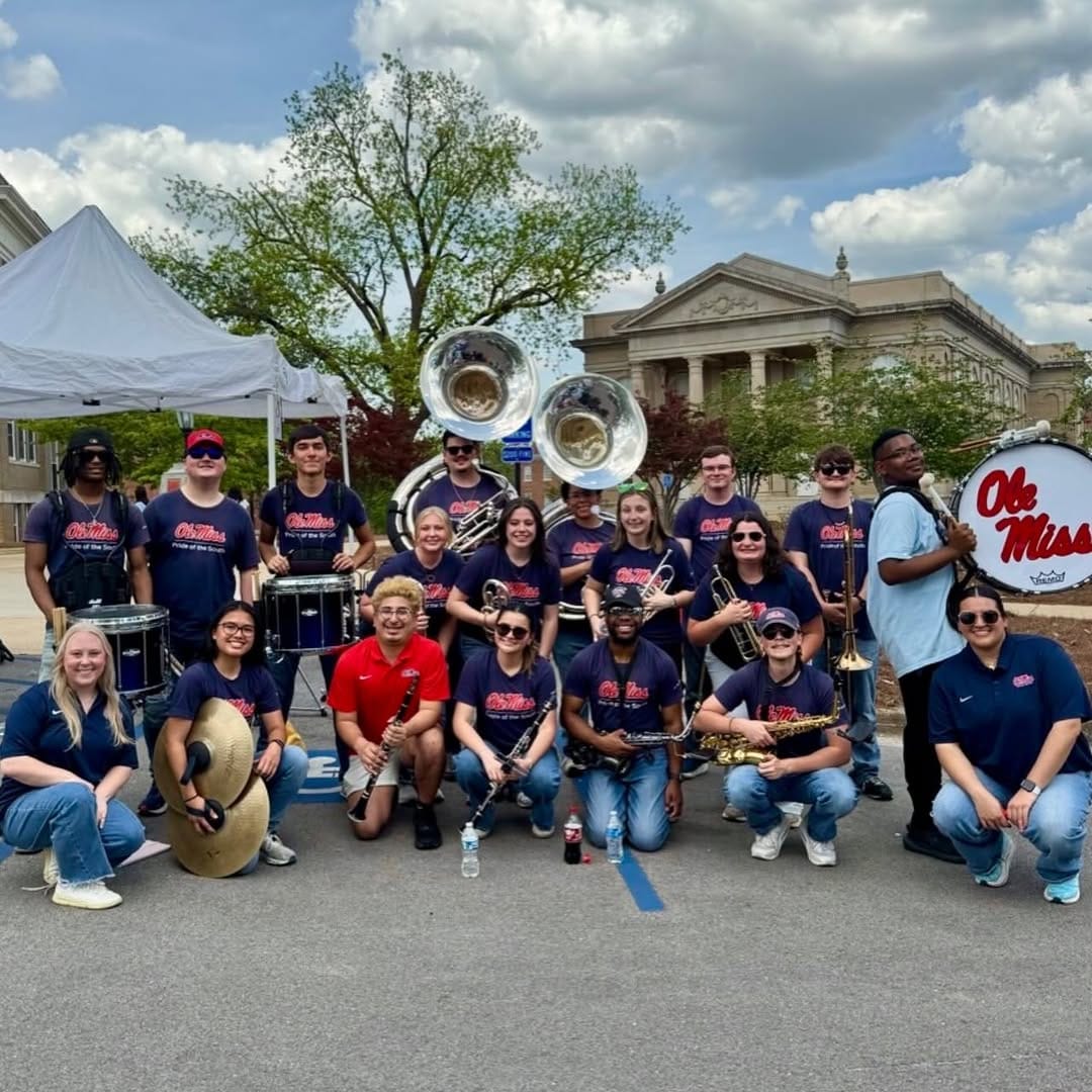 Post 10 by Ole Miss Bands on Instagram (carousel)