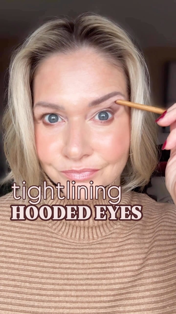 Post 10 by Sonya MacDonald /Hooded Eyes Makeup/Skin on Instagram (video)